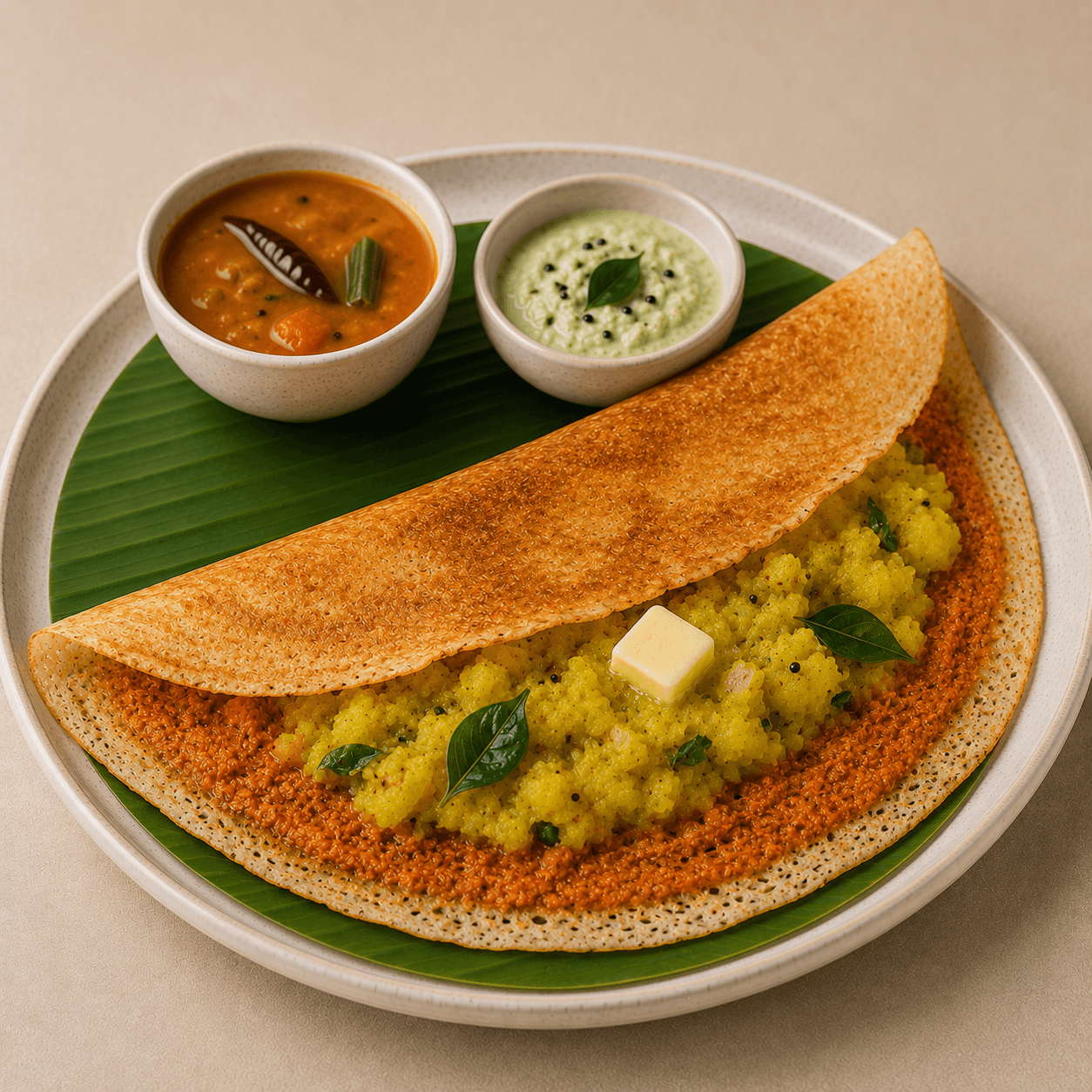 Open Mysore Masala Dosa